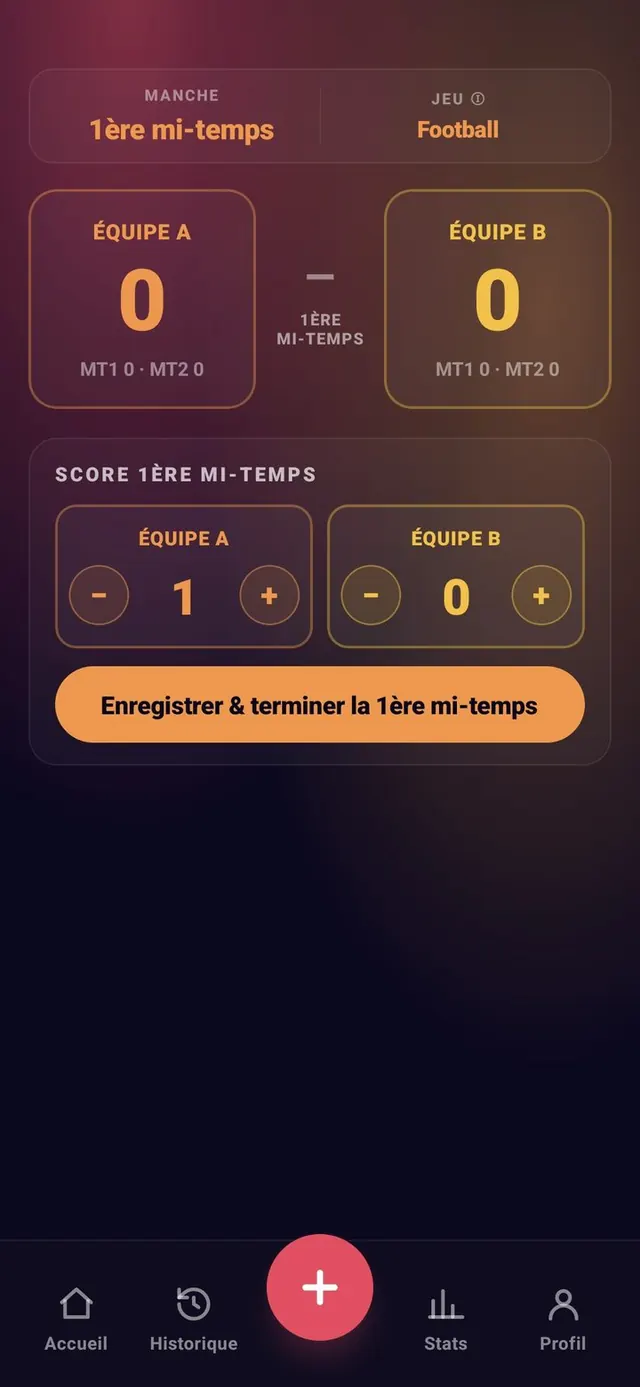 ScoreCrew — football — scoreboard & chrono