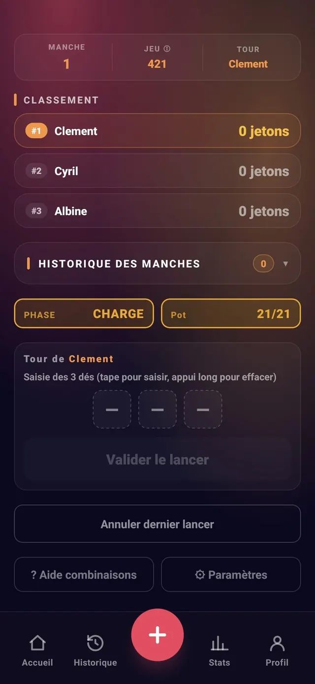 ScoreCrew — 421 — préparer le tour