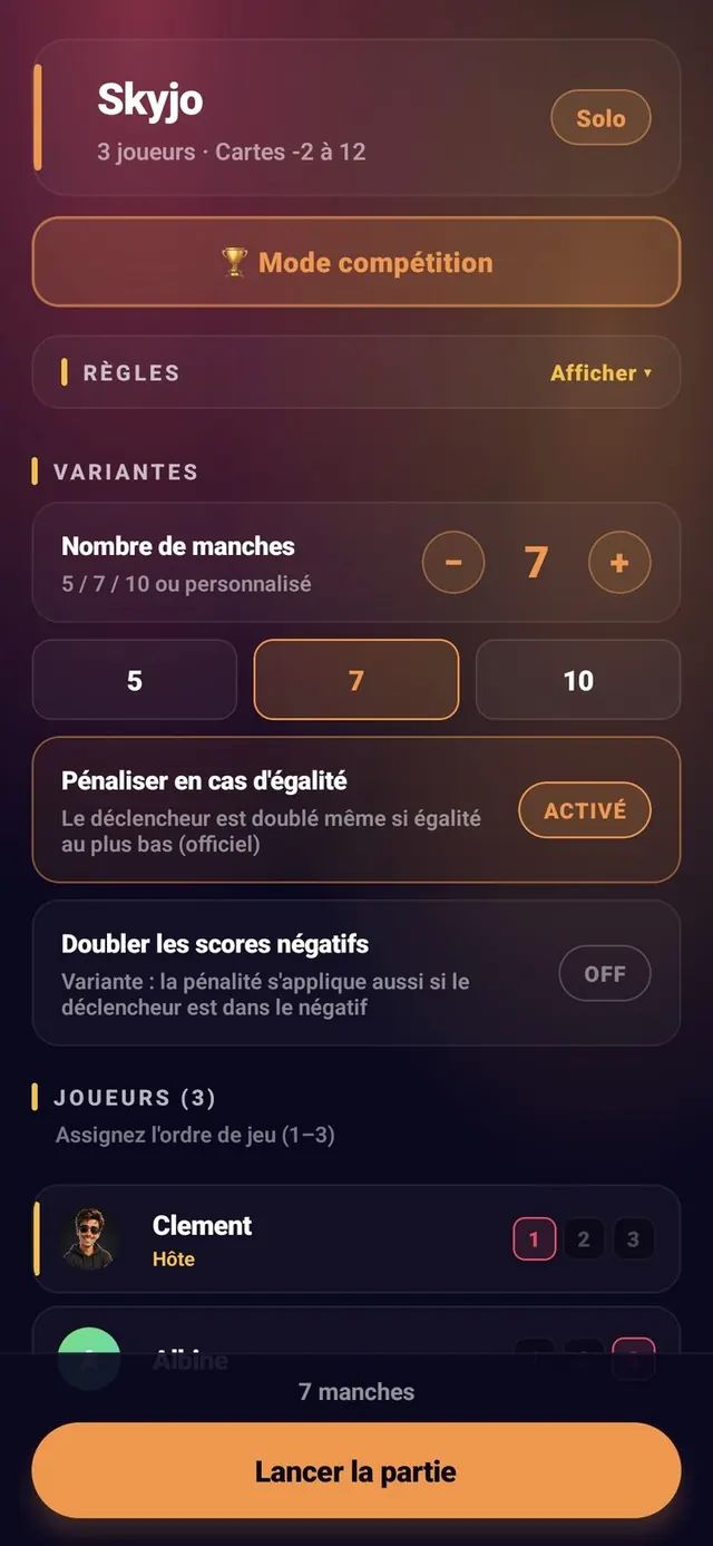 ScoreCrew — Skyjo — ordre des joueurs