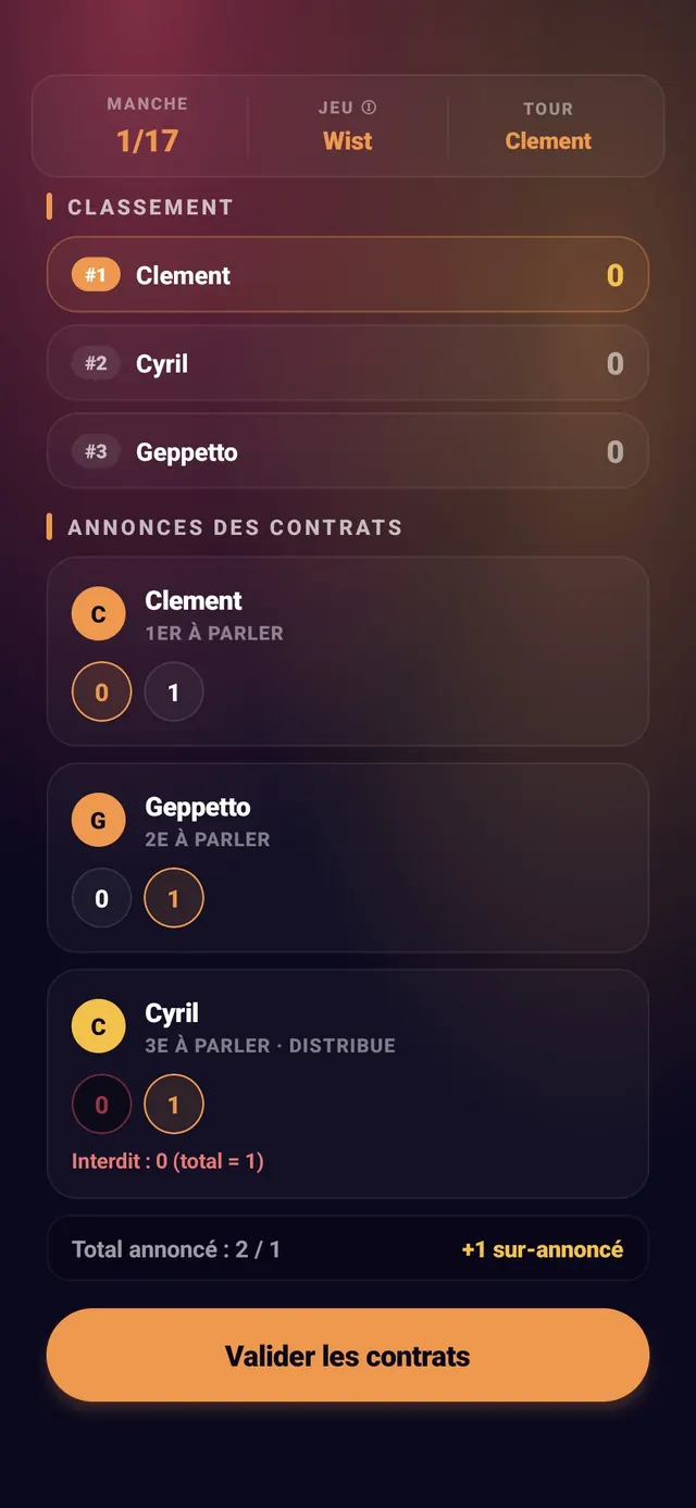 ScoreCrew — wist — étape 2 (somme des contrats affichée)