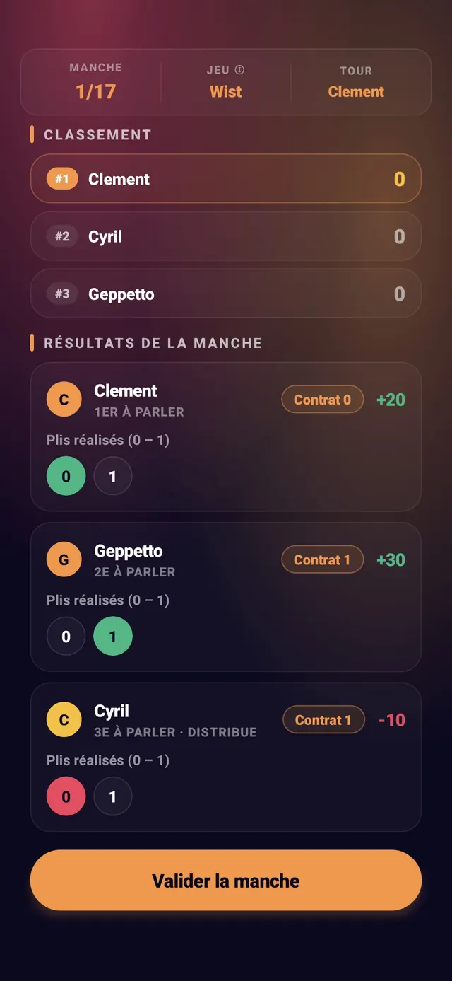 ScoreCrew — wist — étape 3 (aperçu du score calculé)